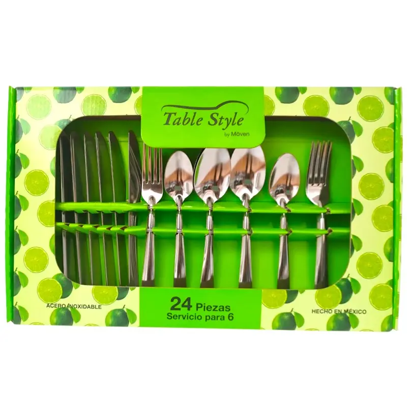 [B808024A] CASIA, Set de 24 piezas