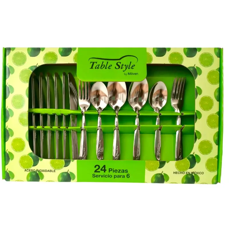 JAZMÍN, Set de 24 piezas