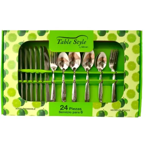 [B793024A] JAZMÍN, Set de 24 piezas